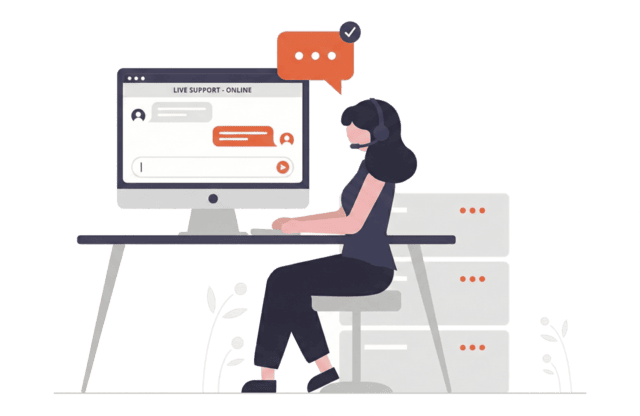 24-hour live support