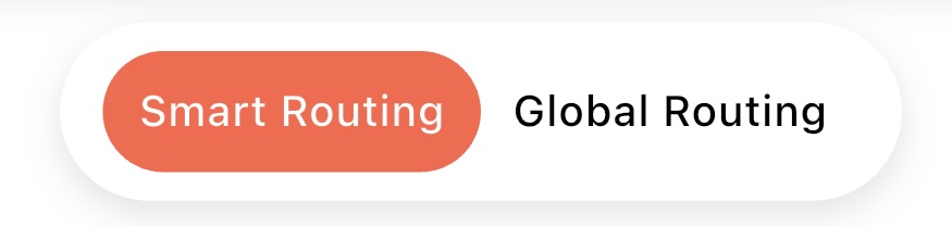 Routing modes